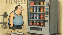 Vtip: V posilovně mají nový stroj…