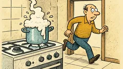 Vtip: Kdy se začne vařit mléko?