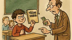 Vtip: Sebral třídní knihu a chce výkupné