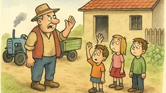 Vtip: Strýc říká dětem o květácích