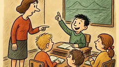 Vtip: Učitelka chce část neživé přírody…