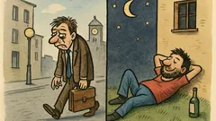 Vtip: Pondělí se hádá s víkendem