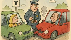 Vtip: „Bum!“ Policista: „Jak došlo?“