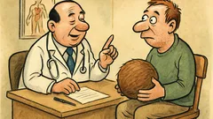 Vtip: Lékař radí: jezte ovoce se slupkou…