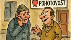 Vtip: Baví se dva kamarádi o zubu