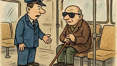 Vtip: Vyhodí mě z práce za slepce