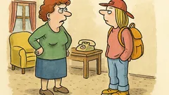 Vtip: „Kdy přijdeš na Silvestra domů?“