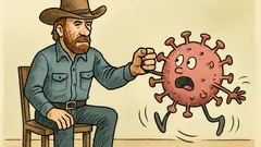 Vtip: Chuck Norris chytil koronavirus...