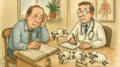 Vtip: Přijde účetní k doktorovi…