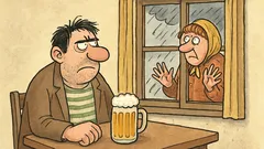 Vtip: Pepa sedí v hospodě a žaluje