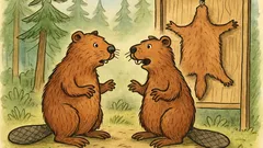 Vtip: Dva bobři se potkají v lese…