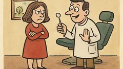 Vtip: Žena říká: „Nejsem na tebe naštvaná…“