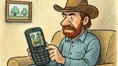 Vtip: Chuck Norris dohrál Minecraft na Nokii