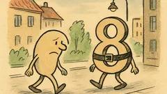 Vtip: Na ulici potká nula osmičku…