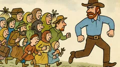 Vtip: Za velké stěhování národů může Chuck Norris...